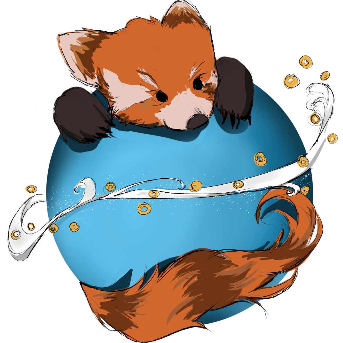 Red Panda Mascot